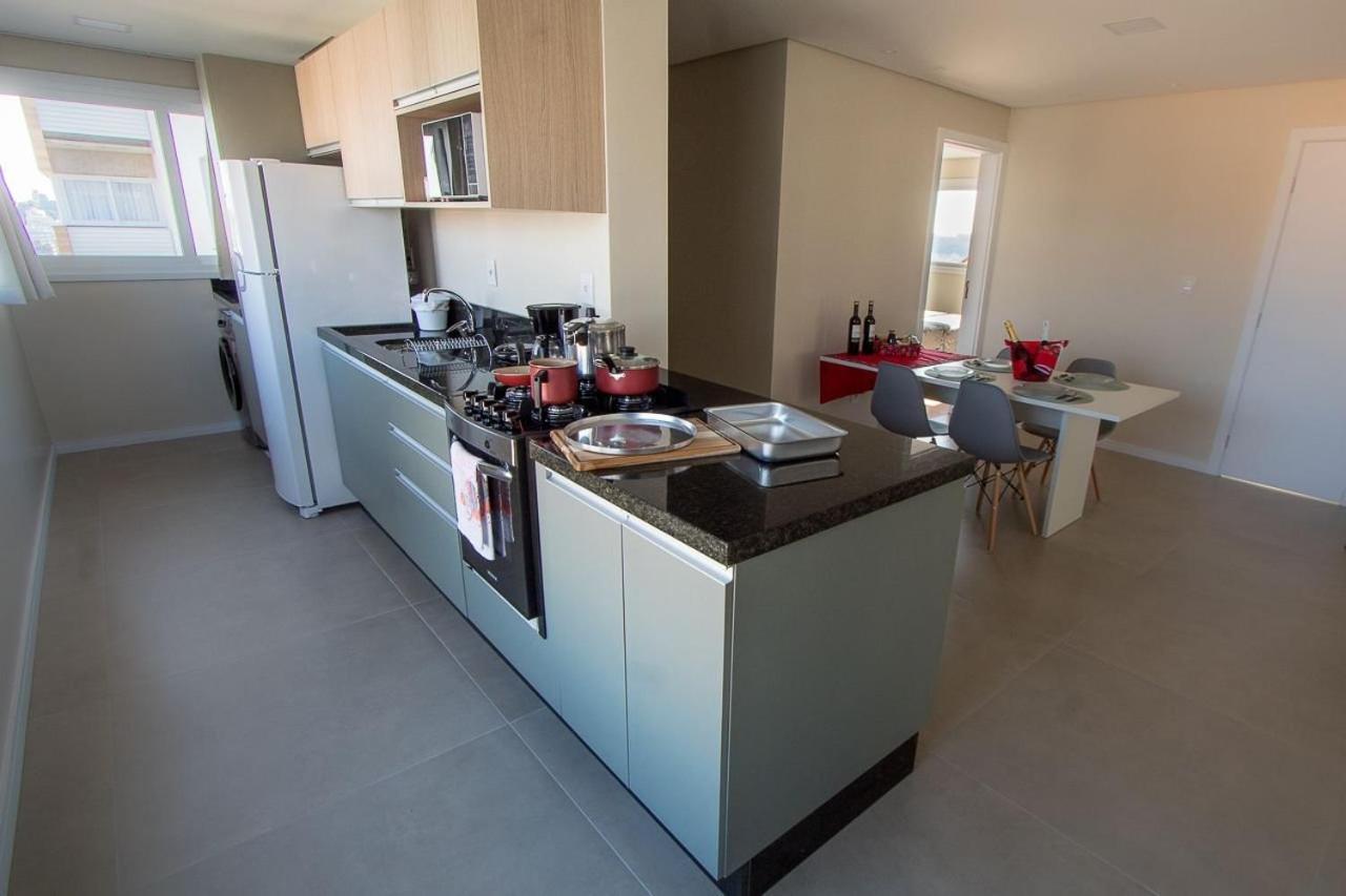 Dallas Apartamentos Na Via Gastronomica-Estacionamento-Amplos E Equipados-Wifi Bento Goncalves Bagian luar foto