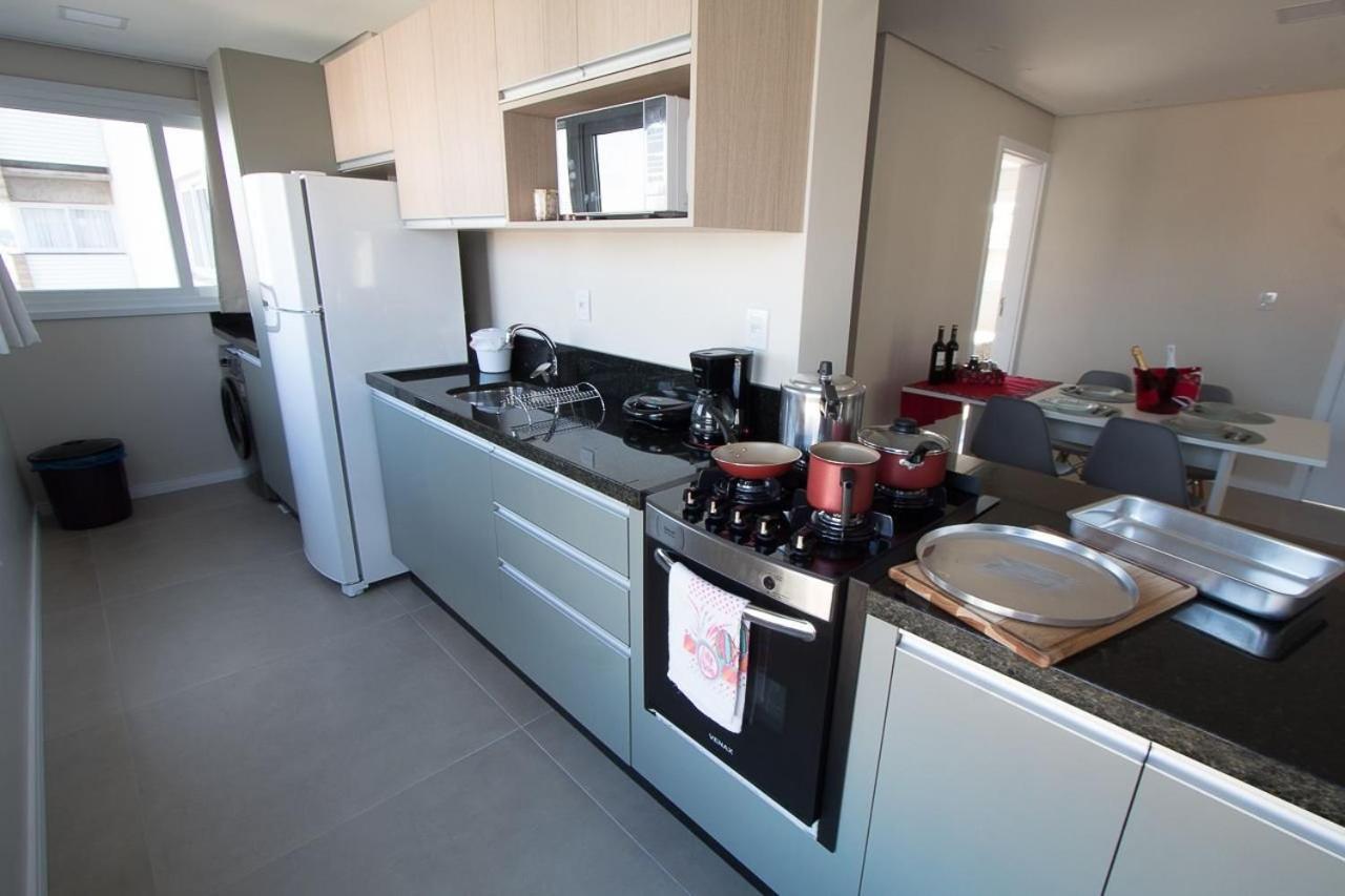 Dallas Apartamentos Na Via Gastronomica-Estacionamento-Amplos E Equipados-Wifi Bento Goncalves Bagian luar foto