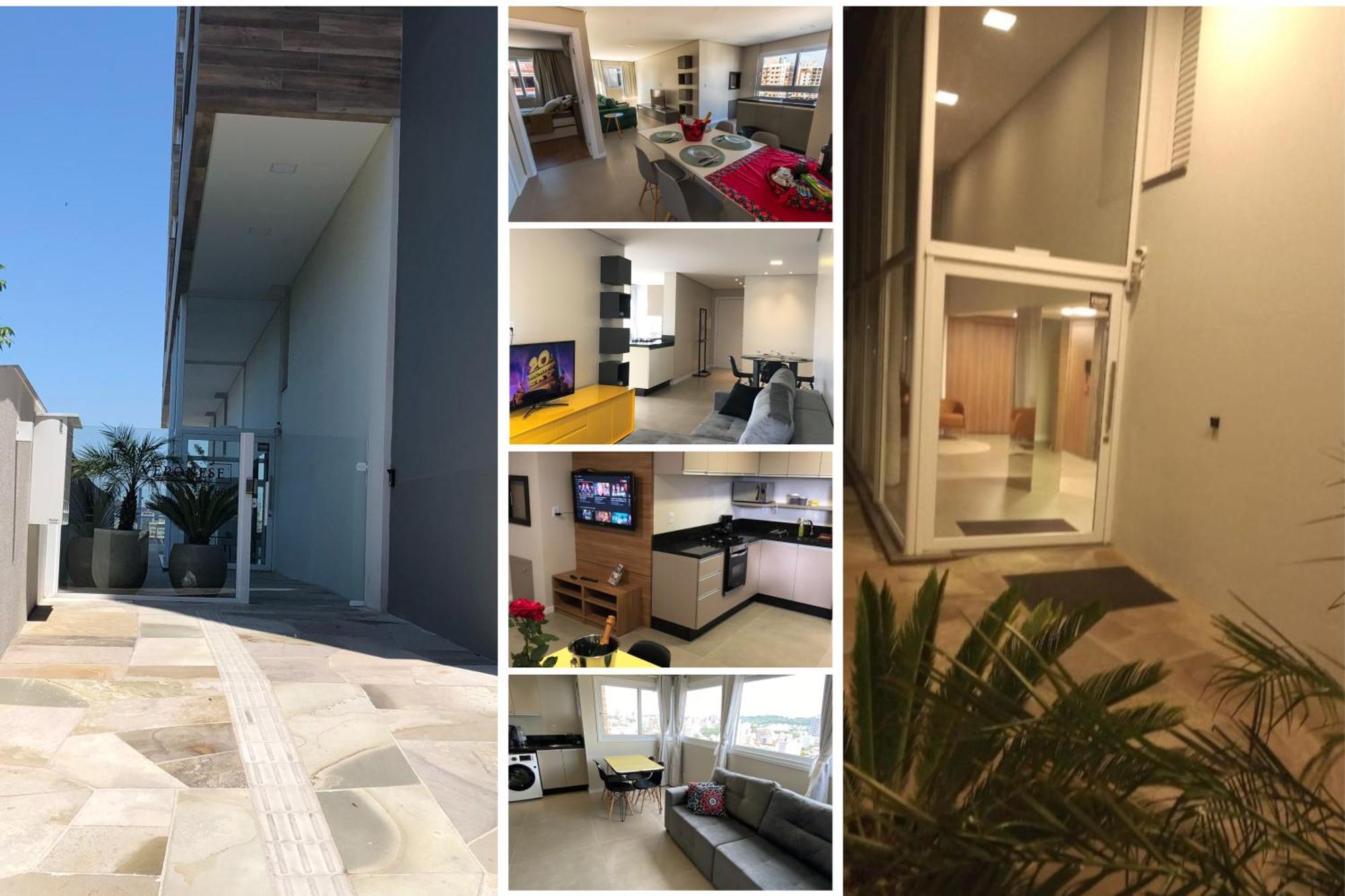 Dallas Apartamentos Na Via Gastronomica-Estacionamento-Amplos E Equipados-Wifi Bento Goncalves Bagian luar foto